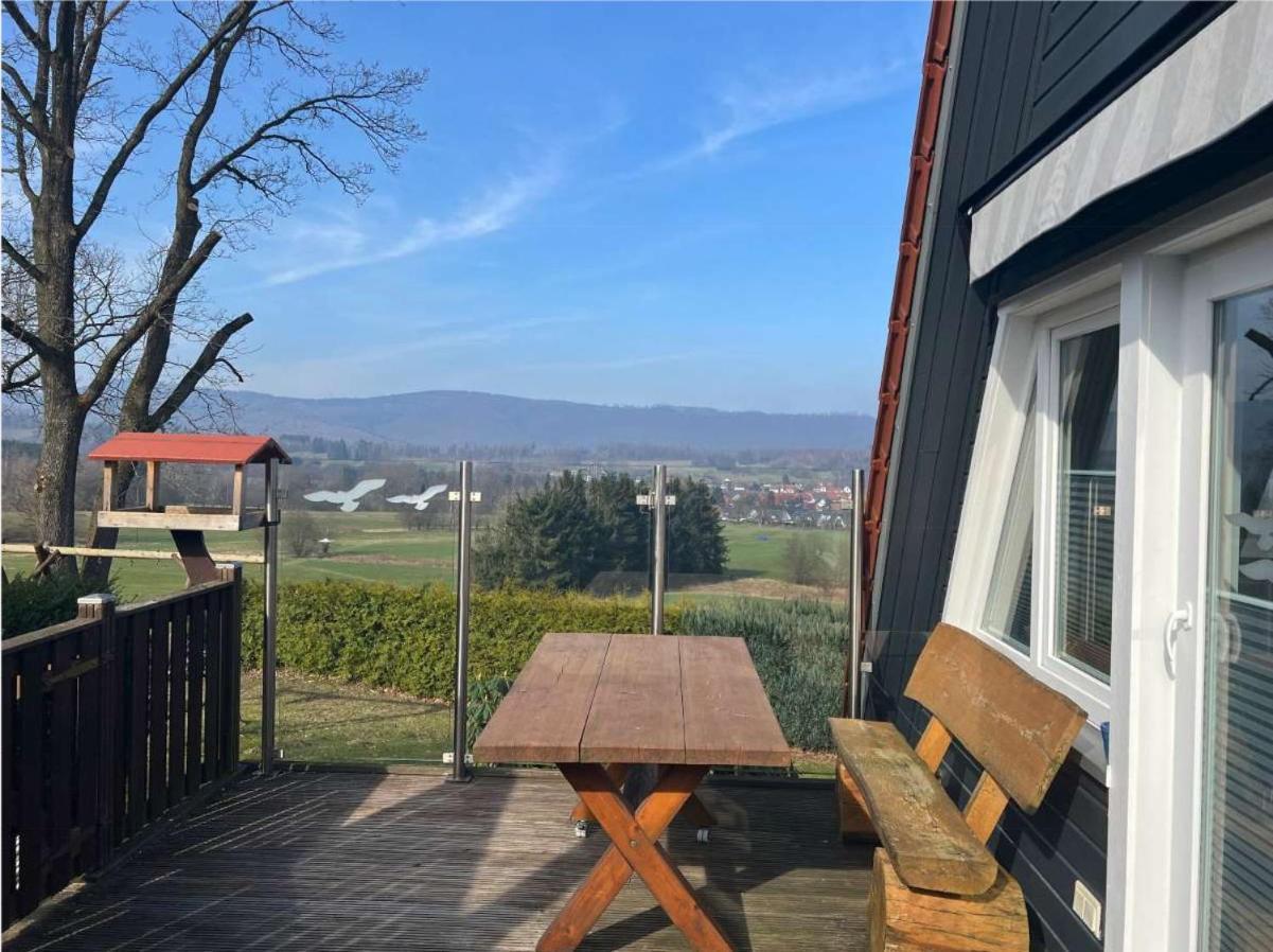 Villa Wolfs-Blick à Langelsheim Extérieur photo